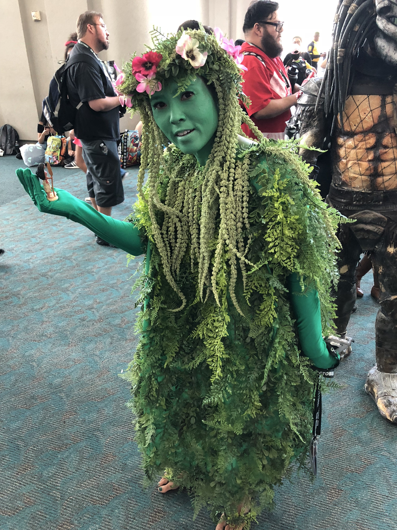 Moanaâs Te Fiti, complete with lilâ Moana for scale!